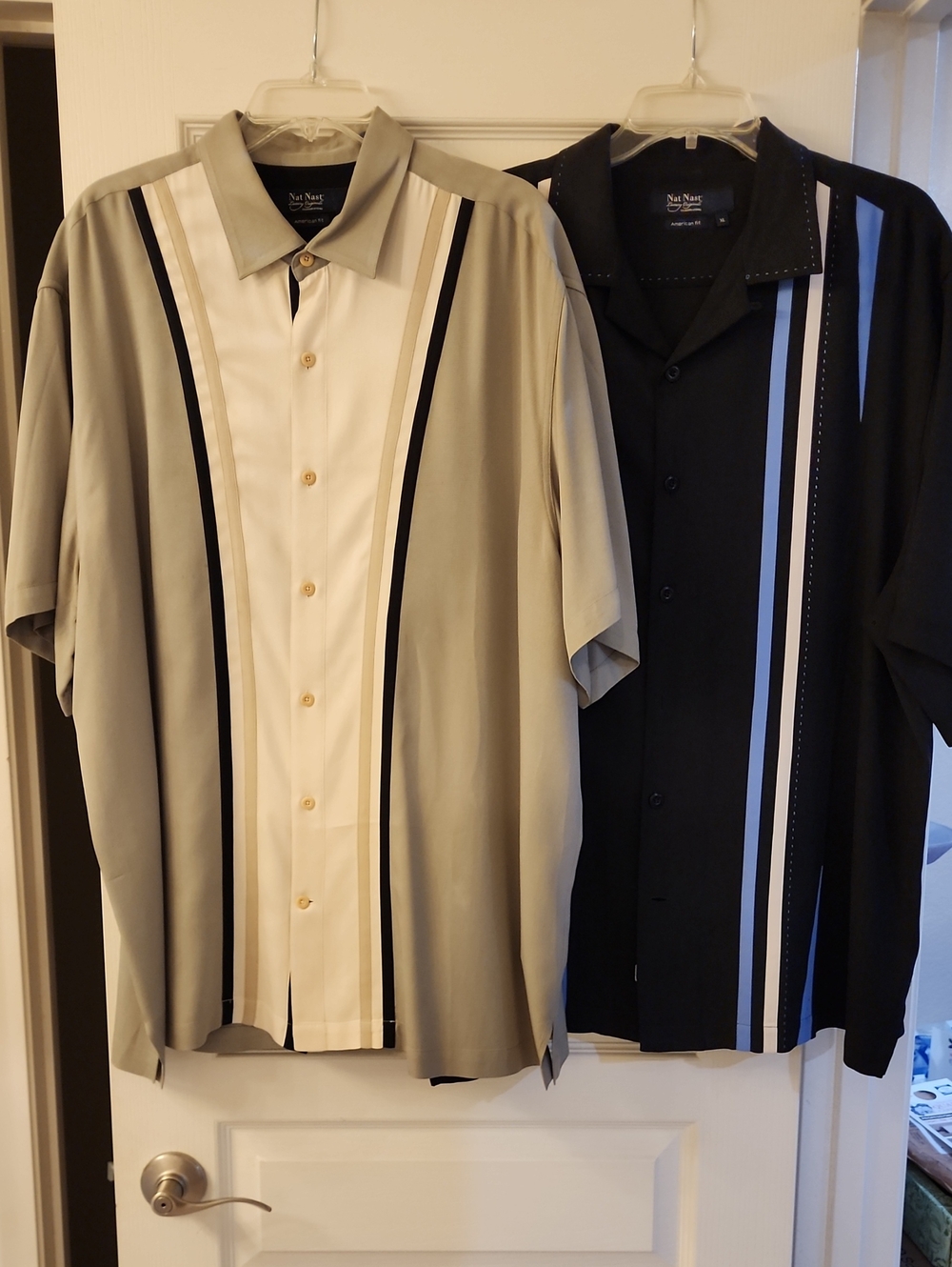 Nat Nast Luxury Originals American Fit, 100% Silk Men's Size XL Vintage Set of 2